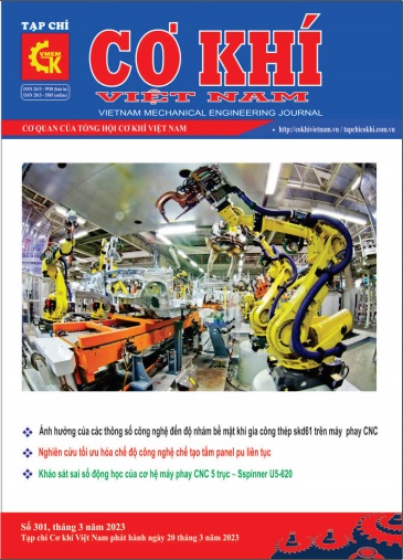 Tạp chí Cơ khí Việt Nam số 301, tháng 3 năm 2023